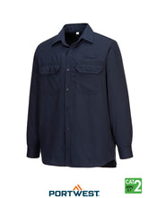 Load image into Gallery viewer, Portflame+® 5.5 oz Vented FR Work Shirt - FR705
