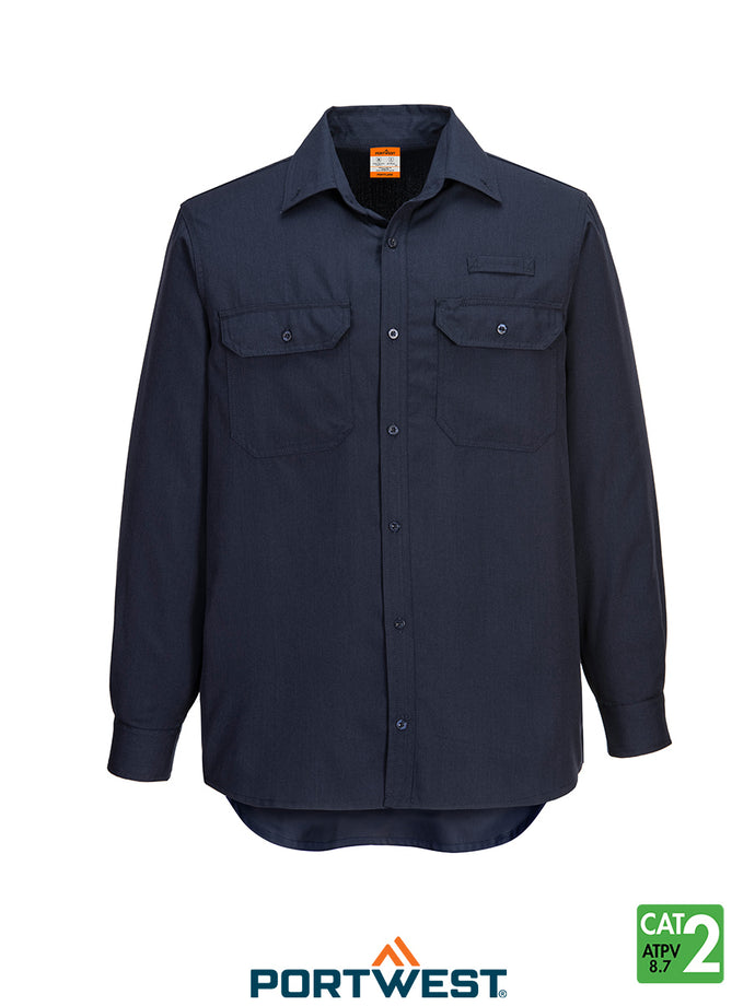 Portflame+® 5.5 oz Vented FR Work Shirt - FR705