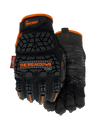 The Breakdown - Mens Gloves - Watson Gloves - Black and Orange