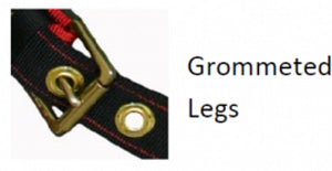 Grommeted Legs