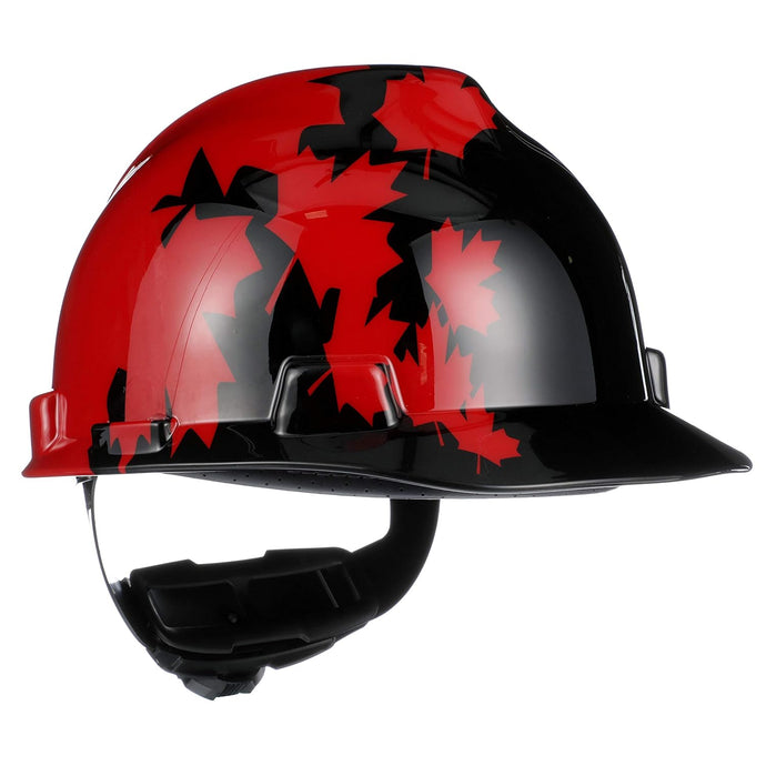 Hardhat - Full Brim - Maple Leaf - Black Base