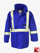 Load image into Gallery viewer, Insulated Fire Resistant Ultra Soft Parka - IFR - Royale Blue - Front
