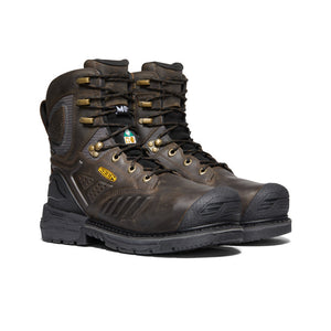 Mens CSA Work Boots - Keen - Philadelphia - 8 inches - Brown