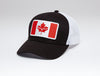 Mens Oh Canada Trucker Hat - Kimes - Black And White