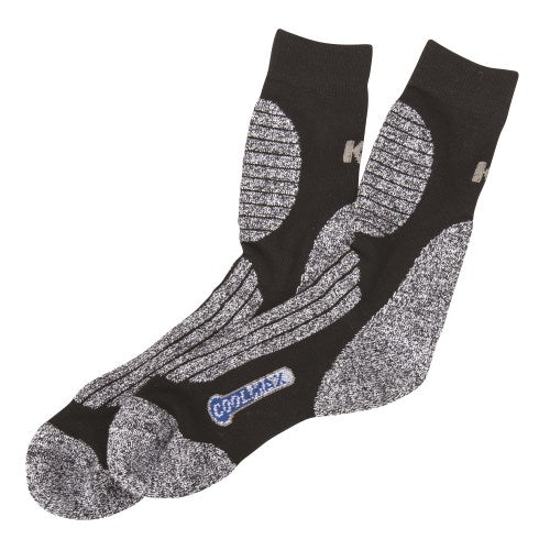 Performance Work Socks - Kosto - Grey and Black Pair