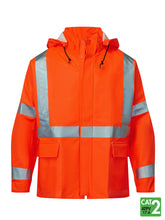 Load image into Gallery viewer, FR Raincoat - Orange - Front
