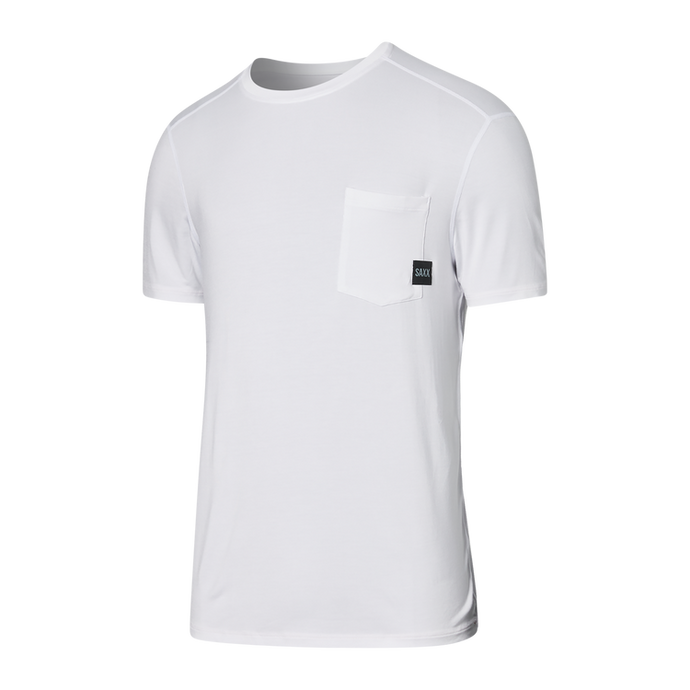 Mens Sleepwalker Short Sleeve T-shirt - SAXX - White