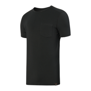Mens Sleepwalker Short Sleeve T-shirt - SAXX - Black