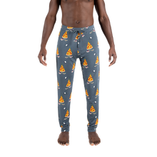 Load image into Gallery viewer, Mens Snooze Pants - SAXX - Pizza Design - Front
