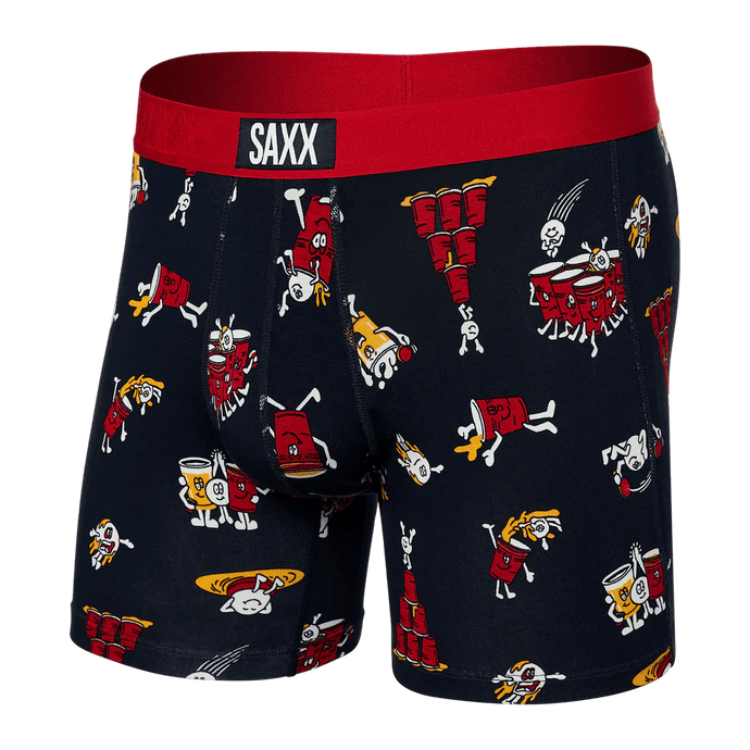 Mens Vibe Super Soft Boxer Brief - SAXX - Beer Champ