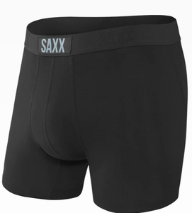 Mens Vibe Super Soft Boxer Brief - SAXX - Black