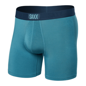 Mens Vibe Super Soft Boxer Brief - SAXX - Hydro Blue