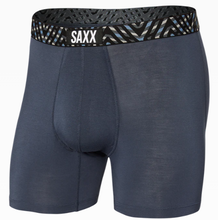 Load image into Gallery viewer, Mens Vibe Super Soft Boxer Brief - SAXX - India Ink - Front
