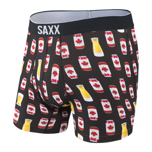 Mens Volt Breathable Mesh Boxer Brief - SAXX - Canadian Lager