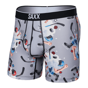 Mens Volt Breathable Mesh Boxer Brief - SAXX - Hockey