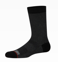 Load image into Gallery viewer, Mens Crew Socks - SAXX - Heather Black
