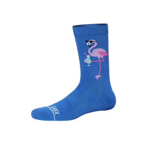 Mens Crew Socks - SAXX - Flocktail Blue