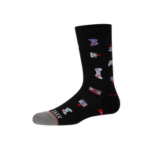 Load image into Gallery viewer, Mens Crew Socks - SAXX - Gamer
