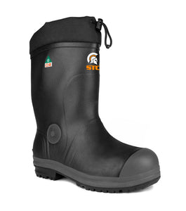 Rubber insulated boots - STC Beaufort - black - front