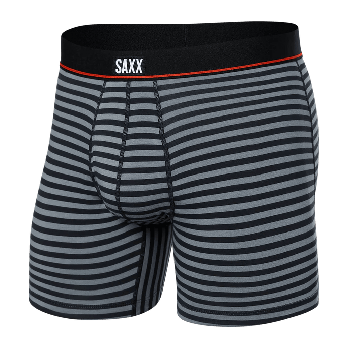 Mens Non-stop Stretch Cotton Trunk - SAXX - Striped