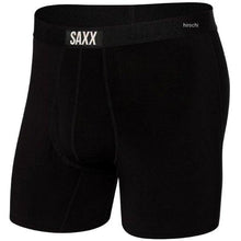 Load image into Gallery viewer, Mens Ultra Super Soft Boxer Brief - SAXX - Black
