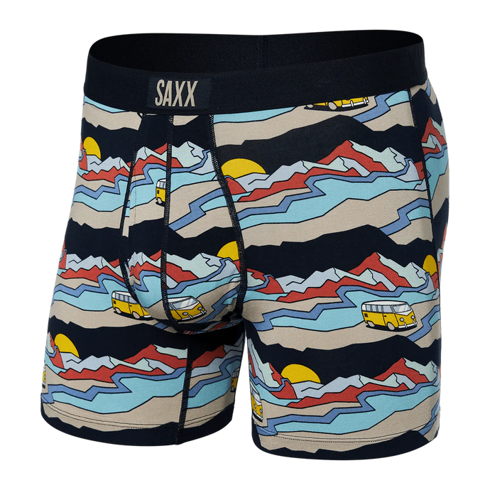 Mens Ultra Super Soft Boxer Brief - SAXX - Cabin Fever