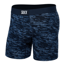 Load image into Gallery viewer, Mens Ultra Super Soft Boxer Brief - SAXX - Camo Navy
