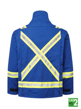 Load image into Gallery viewer, royal blue fr jacket back
