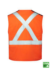 Load image into Gallery viewer, Orange Yard Vest | Back
