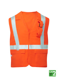 Orange Yard Vest | Front