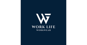 Work Life Workwear Logo - Navy - Square