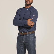 Load image into Gallery viewer, Mens Fire Resistant Base Layer Shirt - Ariat - Navy

