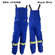 Load image into Gallery viewer, 2192 - FR Winter Insulated Bib Overalls - Atlas - Blue
