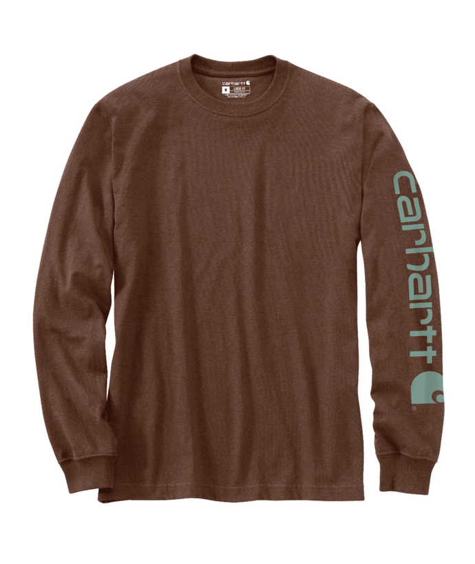 Mocha Heather B86 | Carhartt | Long Sleeve | k231