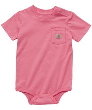 Load image into Gallery viewer, Carhartt Kids Short - Sleeve Pocket Bodysuit

