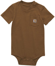 Load image into Gallery viewer, Carhartt Kids Short - Sleeve Pocket Bodysuit
