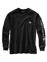 Load image into Gallery viewer, Mens Fire Resistant Midweight Long Sleeve Shirt - Carhartt - Black
