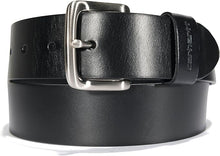 Load image into Gallery viewer, Mens Leather Belt Classic Buckle - Carhartt - Black
