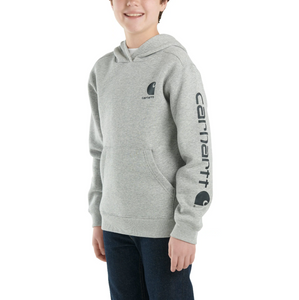 Kids Long Sleeve Graphic Sweatshirt - Carhartt - Grey