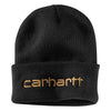 Carhartt AH4068 Knt Ins Logo Grphc BLACK Toque