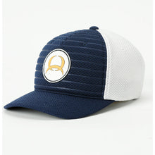 Load image into Gallery viewer, flexfit trucker cap front - cinch - navy white
