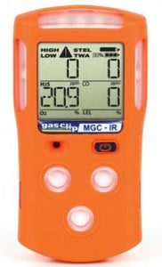 gas clip multi gas detector - mgc - front with screen