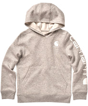 Load image into Gallery viewer, Carhartt Kids Long-Sleeve Graphic Sweatshirt grey
