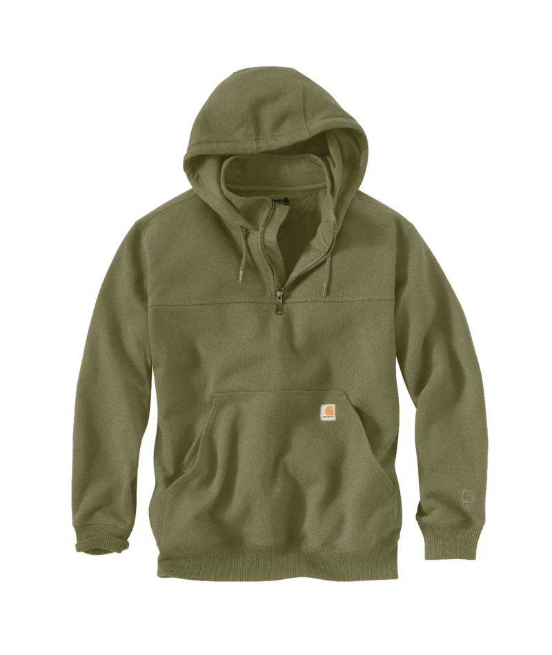 Carhartt Rain Defender Loose Fit Heavyweight Quarter Zip Hoodie Buy Online For 87.99 Work Life Workwear