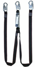 Load image into Gallery viewer, polyester dual leg lanyard
