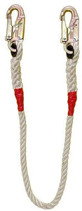 rope single leg restraint lanyard