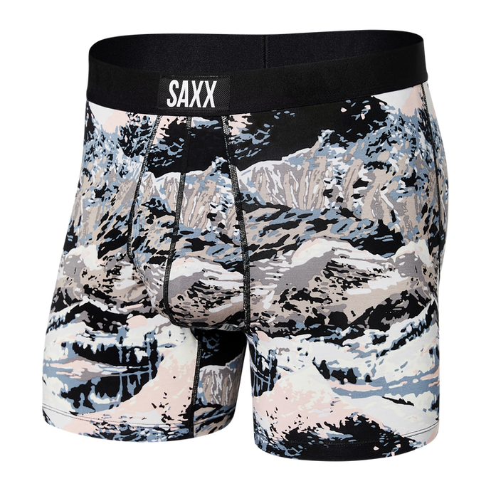 Mens Ultra Super Soft Boxer Brief - SAXX - Apline Crest