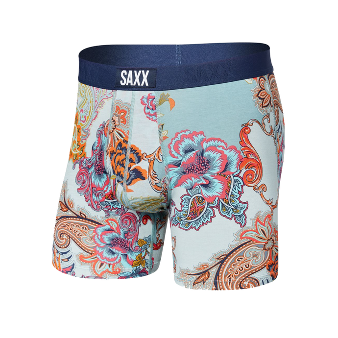 Mens Ultra Super Soft Boxer Brief - SAXX - embelished story