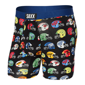 Mens Ultra Super Soft Boxer Brief - SAXX - Multi Huddle Is Real