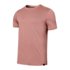 All Day Aerator Short Sleeve Shirt Crew Neck - SAXX - Burnt Coral - Front